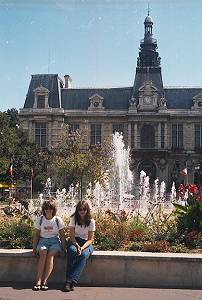 Main square at Poitiers
