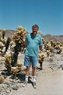David before he got stabbed by a cactus!