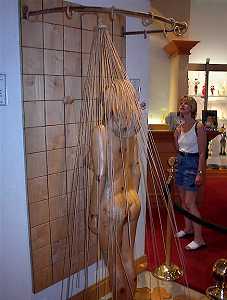 Extraordinary wooden sculpture